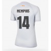 Damen Fußballbekleidung Barcelona Memphis Depay #14 3rd Trikot 2022-23 Kurzarm